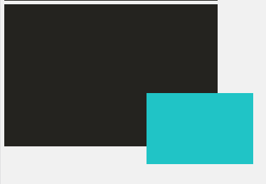 absolute postioned elements in CSS showing overflow.