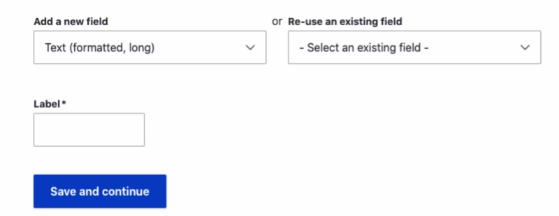 add a field to drupal
