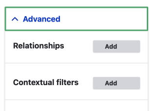 advanced contextual filters