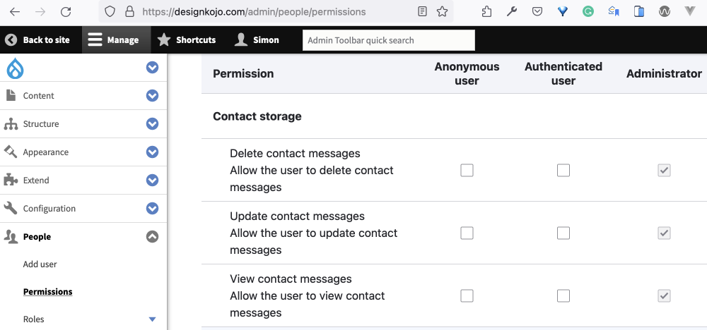 contact storage permissions added by patching