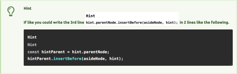 descendent combinator using before pseudo element example