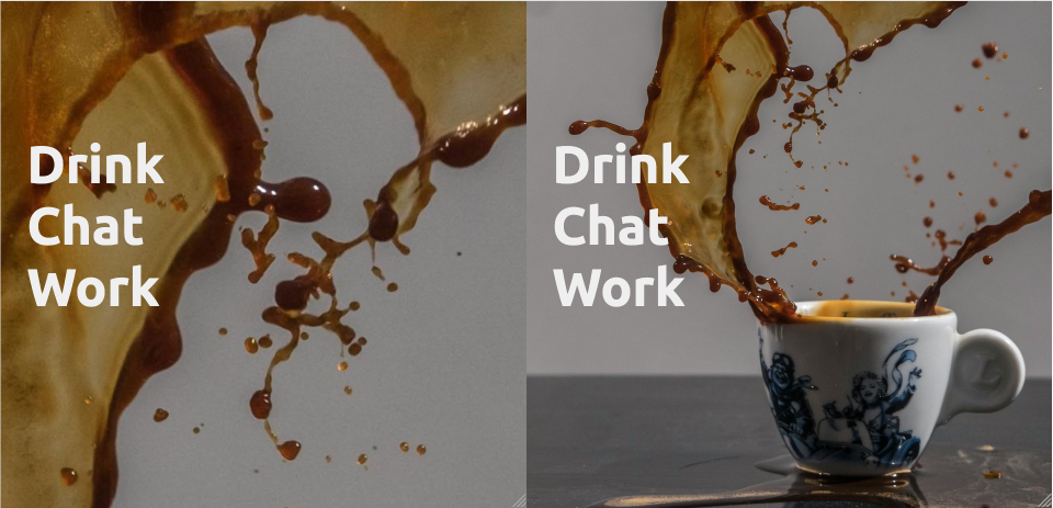 background attached fixed showing image resized to the viewport compared to without using fixed value 